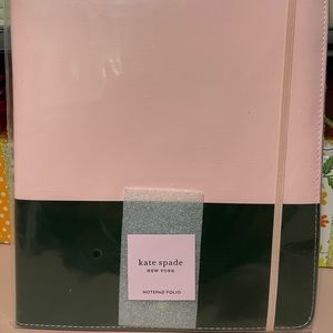 New, unused Kate Spade Notepad Folio